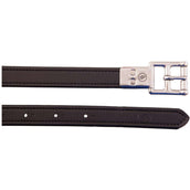 BR Steigbügelriemen Leder Feel Edelstahl Schnallen Schwarz BR Steigbügelriemen Leder Feel Edelstahl Schnallen Schwarz
