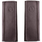 BR Bügelriemenschutz Weiches Leder mit Klettverschluss Schwarz BR Bügelriemenschutz Weiches Leder mit Klettverschluss Schwarz