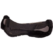 BR Sattelunterlage mit herrausnehmbarem Kissen Sheepskin Schwarz BR Sattelunterlage mit herrausnehmbarem Kissen Sheepskin Schwarz