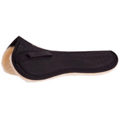 BR Sattelunterleger Impact Sheepskin Freier Wirbelkanal Schwarz/Naturell BR Sattelunterleger Impact Sheepskin Freier Wirbelkanal Schwarz/Naturell