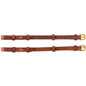 BR Backenstücke Blind und Runde Schnalle per Paar Tobacco/Kupfer BR Backenstücke Blind und Runde Schnalle per Paar Tobacco/Kupfer