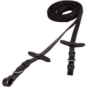 BR Zügel Leinen 19mm Runde Schnalle Schwarz/Silber BR Zügel Leinen 19mm Runde Schnalle Schwarz/Silber