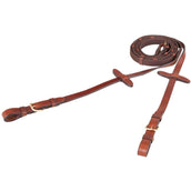 BR Zügel Leinen 19mm Runde Schnalle Tobacco/gold BR Zügel Leinen 19mm Runde Schnalle Tobacco/gold