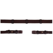 BR Gurtzügel mit Zaumhaken braun/gold BR Gurtzügel mit Zaumhaken braun/gold