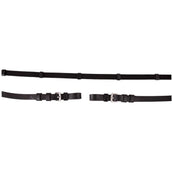 Premiere Zügel Leinen 16mm mit Schanllenverschluss Schwarz Premiere Zügel Leinen 16mm mit Schanllenverschluss Schwarz