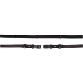 Premiere Zügel Leinen 19mm mit Blindem Verschluß Schwarz Premiere Zügel Leinen 19mm mit Blindem Verschluß Schwarz