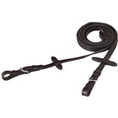 BR Zügel Eventa Pro Grip 16mm Runde Schnalle Schwarz/Silber BR Zügel Eventa Pro Grip 16mm Runde Schnalle Schwarz/Silber