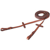 BR Zügel Eventa Pro Grip 16mm Blind Tobacco/gold BR Zügel Eventa Pro Grip 16mm Blind Tobacco/gold