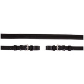 Premiere Zügel Gummi 16mm mit Schnallenverschluss Schwarz Premiere Zügel Gummi 16mm mit Schnallenverschluss Schwarz