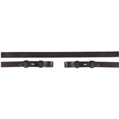 BR Dressur Zügel Leder 16mm Blind Schwarz BR Dressur Zügel Leder 16mm Blind Schwarz