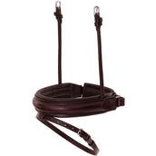 BR Nasenriemen Schnürung Breites Backenstück Braun/Silber BR Nasenriemen Schnürung Breites Backenstück Braun/Silber