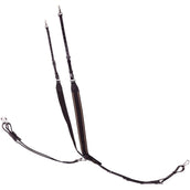 BR Vorderzeug Taunton Elastisch mit Martingal Schwarz/Silber BR Vorderzeug Taunton Elastisch mit Martingal Schwarz/Silber