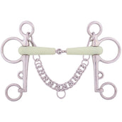 BR einfach gebrochenes Pelham Apple Mouth 18mm Edelstahl BR einfach gebrochenes Pelham Apple Mouth 18mm Edelstahl