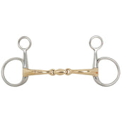 BR Bauchertrense Soft Contact Gebogen Doppelt Gebrochen Knebel 12mm BR Bauchertrense Soft Contact Gebogen Doppelt Gebrochen Knebel 12mm