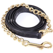Premiere Führkette Leder und Kupferkette Uni Schwarz Premiere Führkette Leder und Kupferkette Uni Schwarz