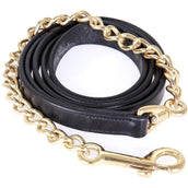 Premiere Führkette Leder und Kupferkette Uni Schwarz Premiere Führkette Leder und Kupferkette Uni Schwarz