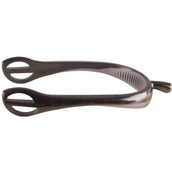 Metalab Knopfsporen mit rundem Dorn Schwarz/Grau Metalab Knopfsporen mit rundem Dorn Schwarz/Grau