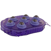 Premiere Massagebürste Edelstahl Roller Violett Premiere Massagebürste Edelstahl Roller Violett