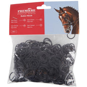 Premiere Einflechtgummis Beutel Schwarz Premiere Einflechtgummis Beutel Schwarz