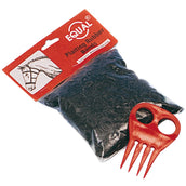 Premiere Einflechtgummis Flechtkamm Schwarz Premiere Einflechtgummis Flechtkamm Schwarz