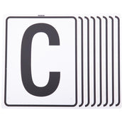 Premiere Dressurbuchstaben 20x25cm Weiß Premiere Dressurbuchstaben 20x25cm Weiß