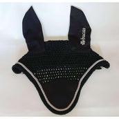 Bucas Fliegenhaube Schwarz/Silber Bucas Fliegenhaube Schwarz/Silber