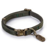 Designed by Lotte Katzenhalsband Velura Samt Grün Designed by Lotte Katzenhalsband Velura Samt Grün