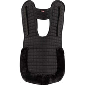 Premiere Sattelunterlage Artificial Fur mit Widerristausschnit Schwarz/Schwarz Premiere Sattelunterlage Artificial Fur mit Widerristausschnit Schwarz/Schwarz