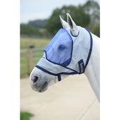 Bucas Buzz-Off Fliegenmaske Delux Blau Bucas Buzz-Off Fliegenmaske Delux Blau