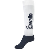 Cavallo Socken CavalSimo C Weiß/Dunkelblau Cavallo Socken CavalSimo C Weiß/Dunkelblau