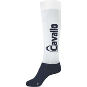 Cavallo Socken CavalSimo C Weiß/Dunkelblau Cavallo Socken CavalSimo C Weiß/Dunkelblau