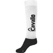Cavallo Socken CavalSimo C Weiß/Schwarz Cavallo Socken CavalSimo C Weiß/Schwarz