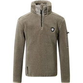 Covalliero Sweater AW24 Kinder Taupe Covalliero Sweater AW24 Kinder Taupe