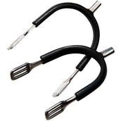 Feeling Knopfsporen Prince of Wales mit Gummi RVS Feeling Knopfsporen Prince of Wales mit Gummi RVS