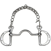 Feeling Gebiss SpringKandare Ugebrochen Spanisch Ring 55mm Feeling Gebiss SpringKandare Ugebrochen Spanisch Ring 55mm