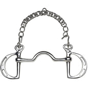 Feeling Gebiss SpringKandare Ugebrochen Spanisch Ring 55mm Feeling Gebiss SpringKandare Ugebrochen Spanisch Ring 55mm