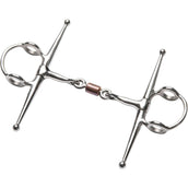 Feeling Knebel-aufziehtrense mit Rolle 11mm Feeling Knebel-aufziehtrense mit Rolle 11mm