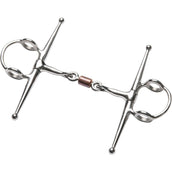 Feeling Knebel-aufziehtrense mit Rolle 11mm Feeling Knebel-aufziehtrense mit Rolle 11mm