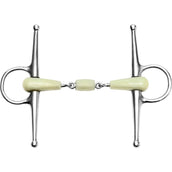 Feeling Knebeltrense Flexi Doppeltgebrochen Massiv 19mm Feeling Knebeltrense Flexi Doppeltgebrochen Massiv 19mm