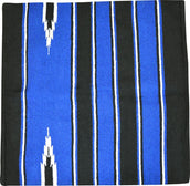 Randol's Navajo Show Blanket Schwarz/KoningsBlau/Weiß Randol's Navajo Show Blanket Schwarz/KoningsBlau/Weiß