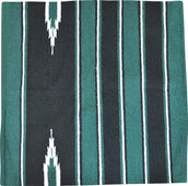 Randol's Navajo Show Blanket Grün/Schwarz/Weiß Randol's Navajo Show Blanket Grün/Schwarz/Weiß