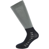 EQUITHÈME Reitsocken Compet Grau/Marineblau EQUITHÈME Reitsocken Compet Grau/Marineblau