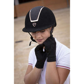 EQUITHÈME Reithelm Glint Lamé Schwarz/Roségold EQUITHÈME Reithelm Glint Lamé Schwarz/Roségold