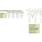 Komperdell Rückenprotector Junior Schwarz/Blau Komperdell Rückenprotector Junior Schwarz/Blau