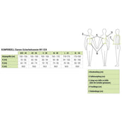 Komperdell Rückenprotector Flexfit Lady Schwarz/Koralle Komperdell Rückenprotector Flexfit Lady Schwarz/Koralle