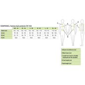 Komperdell Rückenprotector Flexfit Lady Schwarz/Blau Komperdell Rückenprotector Flexfit Lady Schwarz/Blau