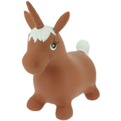 Equi-kids Skippyball Unicorn Braun/Weiß Equi-kids Skippyball Unicorn Braun/Weiß