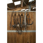 Hippotonic Trensenhalter mit 6 Haken Schwarz Hippotonic Trensenhalter mit 6 Haken Schwarz