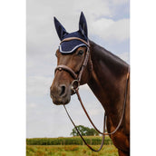 EQUITHÈME Fliegenhaube Je Taime Mirror Blau EQUITHÈME Fliegenhaube Je Taime Mirror Blau