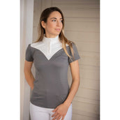 Pénélope Turniershirt Las Honey Kurze Ärmel Grau Pénélope Turniershirt Las Honey Kurze Ärmel Grau